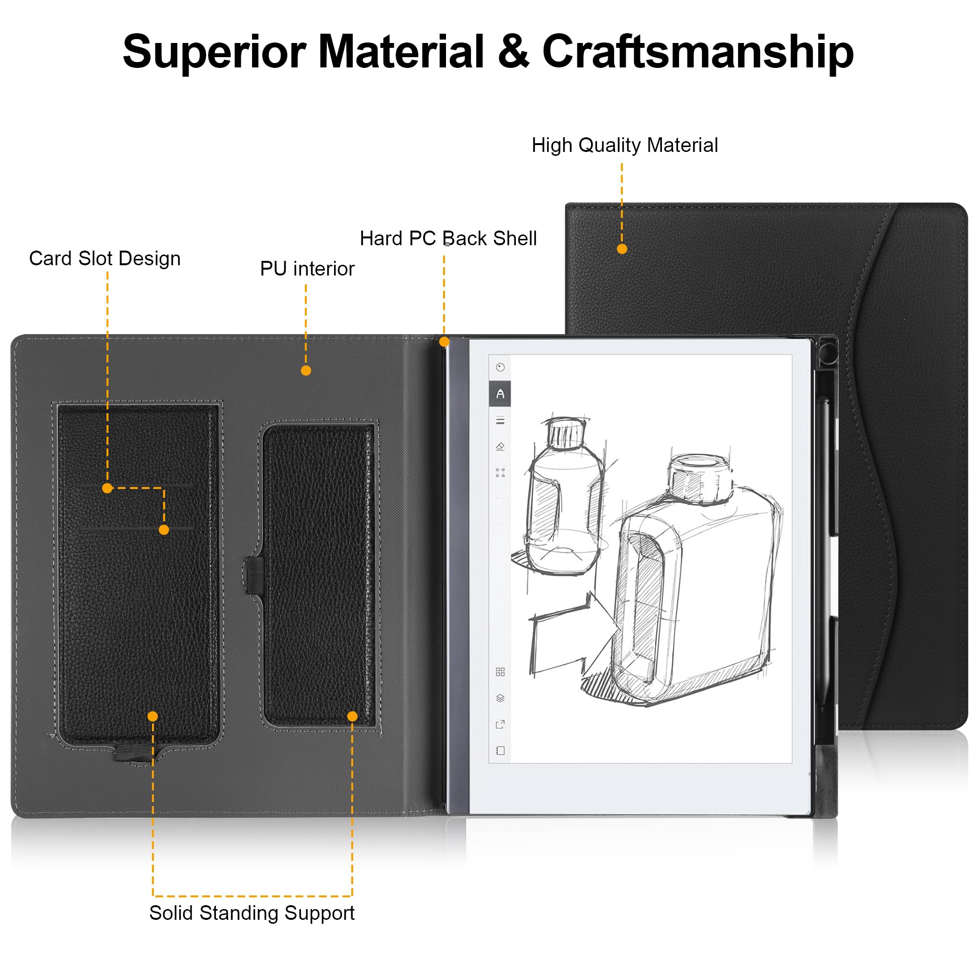 Amazon.com: KuRoKo Protective Case for Remarkable 2 Digital Paper